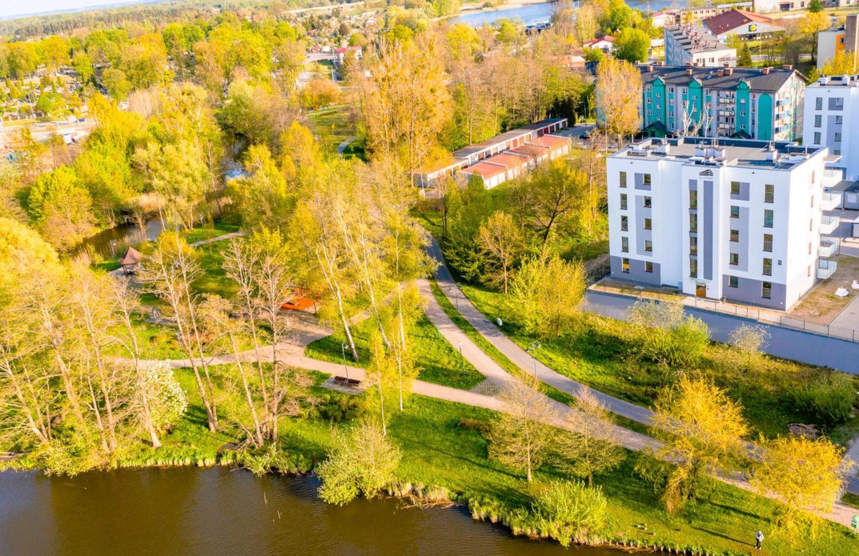 Apartmán Belle View - 3Pok, Nawet 5 Lozek, Piekny Widok Na Rzeke, Tv55" Z Netflix I Max, Parking, Winda Iława Exteriér fotografie